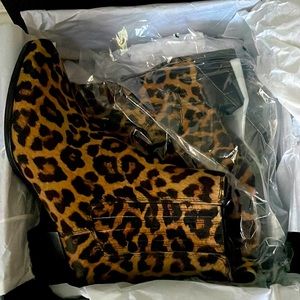 Chelsea bootie- hair calf Leather